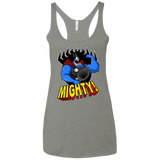 T-Shirts Venetian Grey / X-Small The Mighty Tick Women's Triblend Racerback Tank