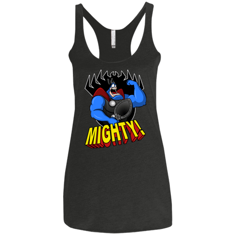 T-Shirts Vintage Black / X-Small The Mighty Tick Women's Triblend Racerback Tank