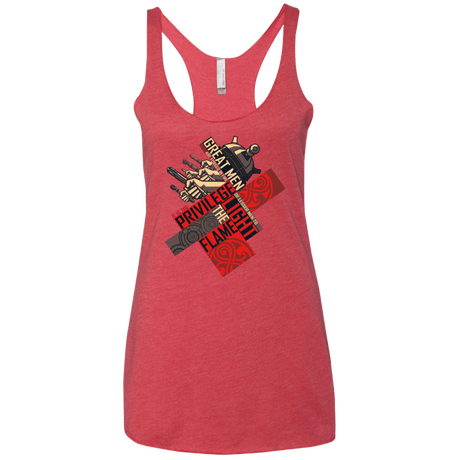 T-Shirts Vintage Red / X-Small the moment Women's Triblend Racerback Tank