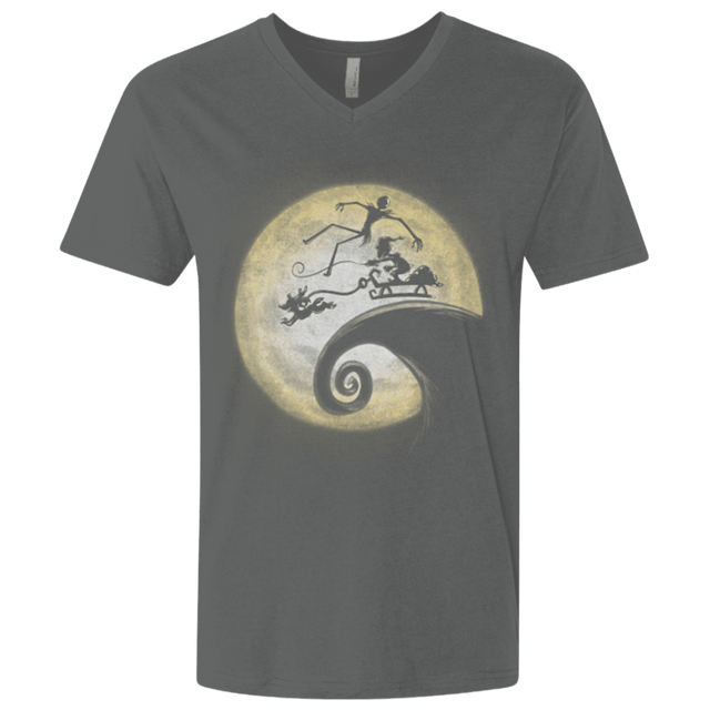 T-Shirts Heavy Metal / X-Small The Nightmare Before Grinchmas Men's Premium V-Neck