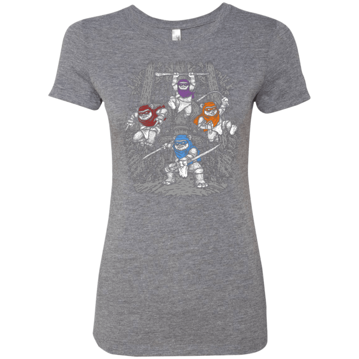 T-Shirts Premium Heather / Small The Ninja Savages Women's Triblend T-Shirt