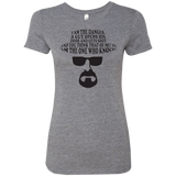 T-Shirts Premium Heather / Small The One Who Knocks Women's Triblend T-Shirt