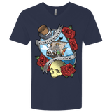 T-Shirts Midnight Navy / X-Small The Pirate King Men's Premium V-Neck