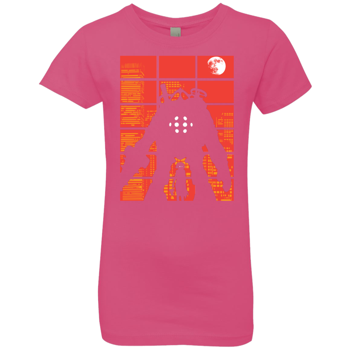 T-Shirts Hot Pink / YXS The Protector Girls Premium T-Shirt