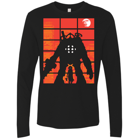 T-Shirts Black / S The Protector Men's Premium Long Sleeve