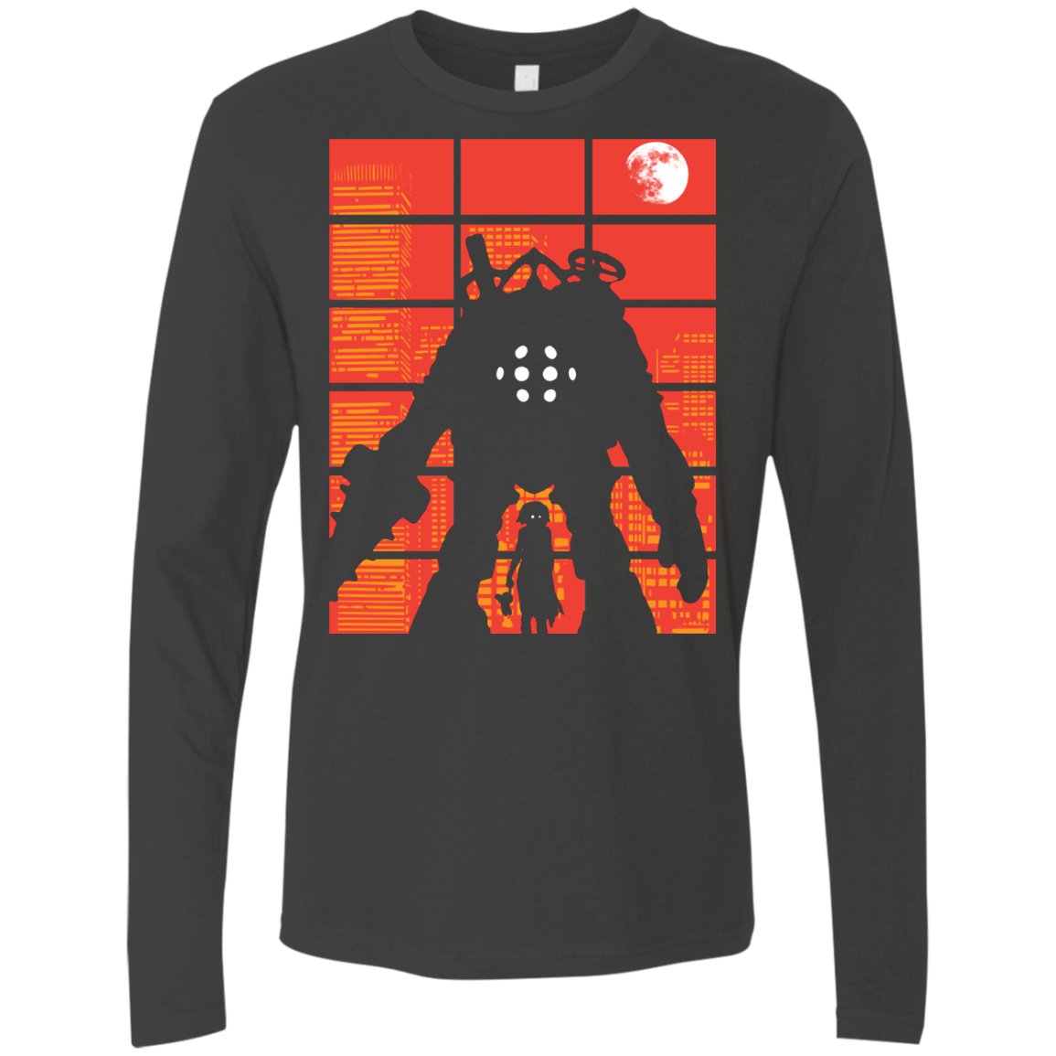 T-Shirts Heavy Metal / S The Protector Men's Premium Long Sleeve