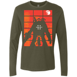T-Shirts Military Green / S The Protector Men's Premium Long Sleeve