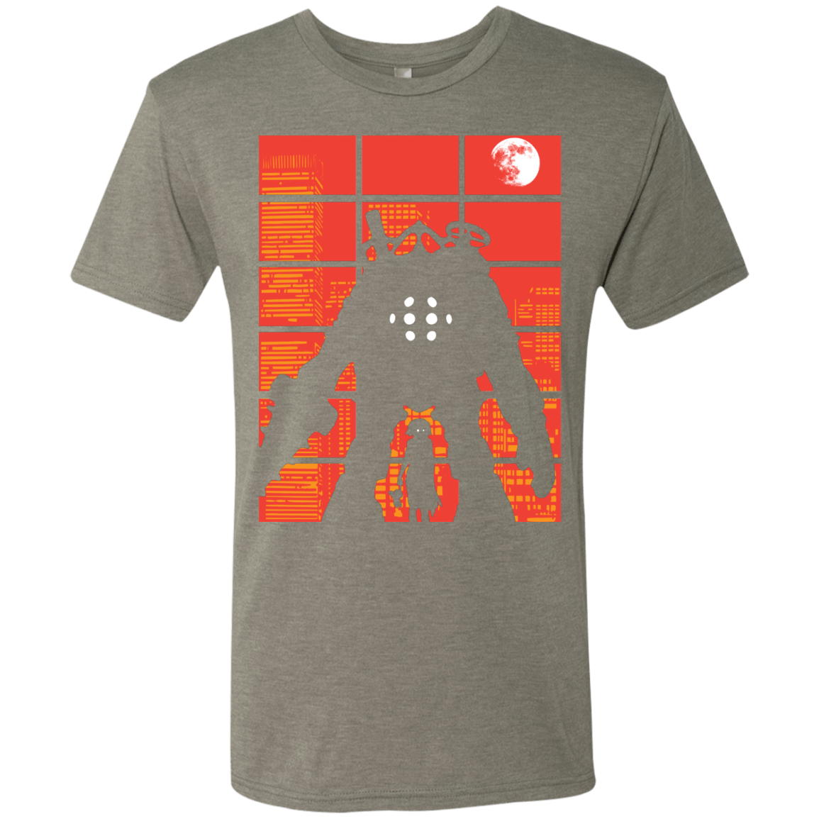 T-Shirts Venetian Grey / S The Protector Men's Triblend T-Shirt