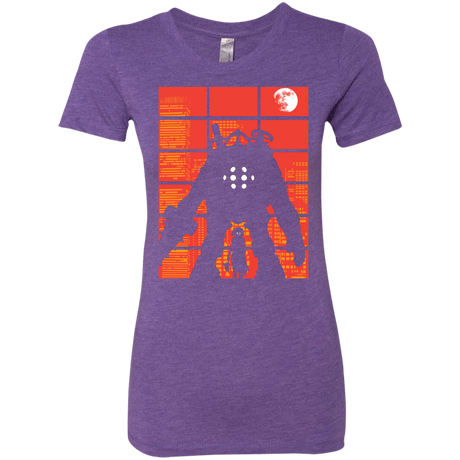 T-Shirts Purple Rush / S The Protector Women's Triblend T-Shirt