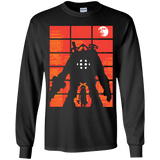 T-Shirts Black / YS The Protector Youth Long Sleeve T-Shirt