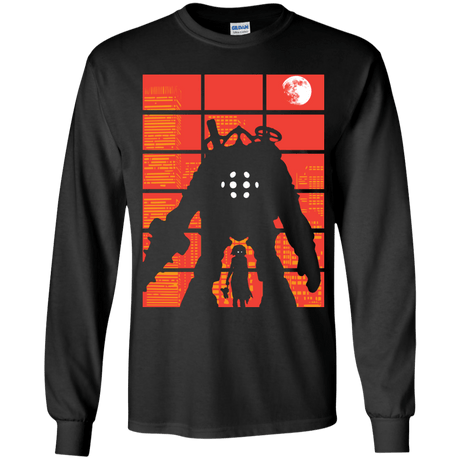 T-Shirts Black / YS The Protector Youth Long Sleeve T-Shirt