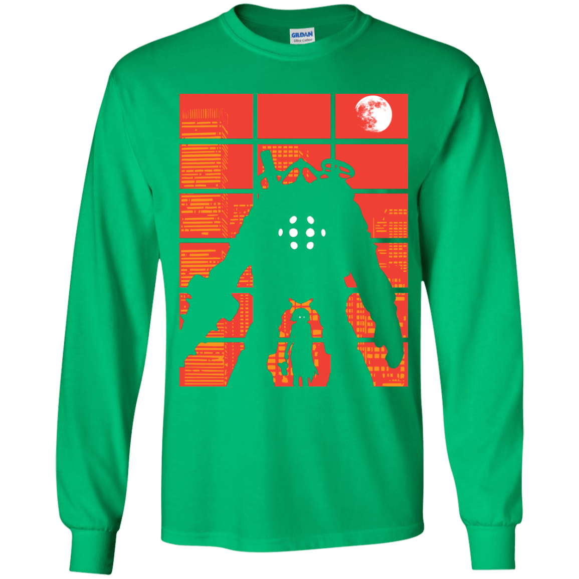 T-Shirts Irish Green / YS The Protector Youth Long Sleeve T-Shirt