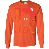 T-Shirts Orange / YS The Protector Youth Long Sleeve T-Shirt