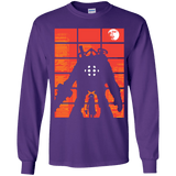 T-Shirts Purple / YS The Protector Youth Long Sleeve T-Shirt
