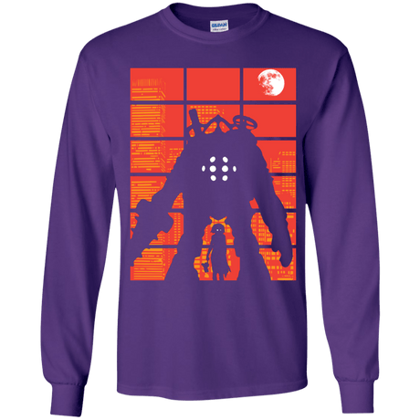 T-Shirts Purple / YS The Protector Youth Long Sleeve T-Shirt