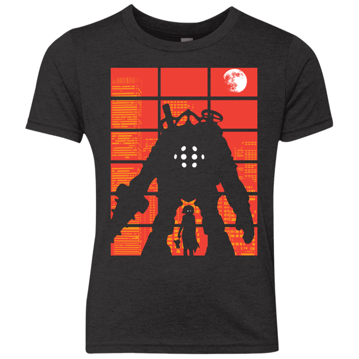 T-Shirts Vintage Black / YXS The Protector Youth Triblend T-Shirt
