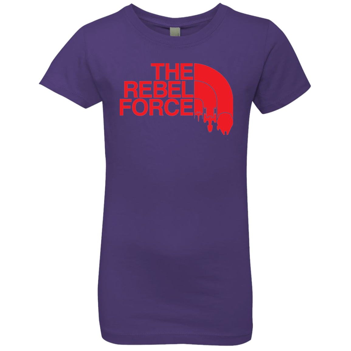 T-Shirts Purple Rush / YXS The Rebel Force 2 Girls Premium T-Shirt