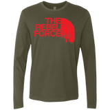 T-Shirts Military Green / Small The Rebel Force 2 Men's Premium Long Sleeve