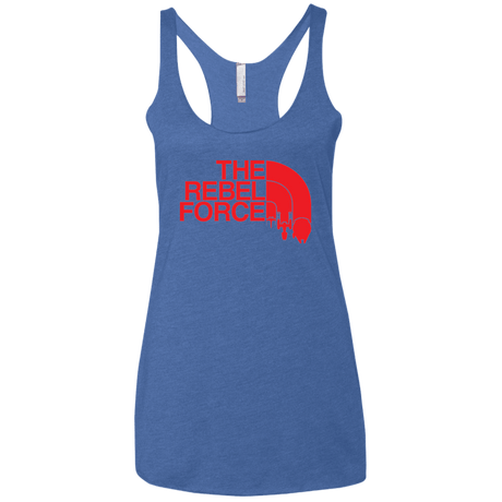 T-Shirts Vintage Royal / X-Small The Rebel Force 2 Women's Triblend Racerback Tank