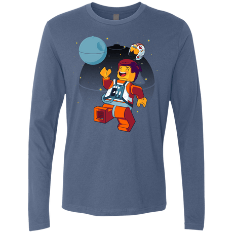 T-Shirts Indigo / Small The Rebellion Is Awesome Men's Premium Long Sleeve