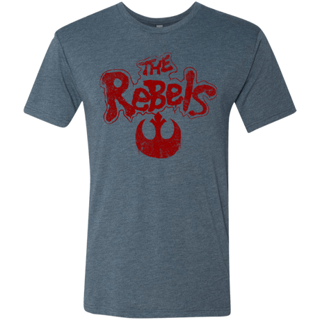 T-Shirts Indigo / Small The Rebels (1) Men's Triblend T-Shirt