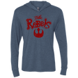 T-Shirts Indigo / X-Small The Rebels (1) Triblend Long Sleeve Hoodie Tee