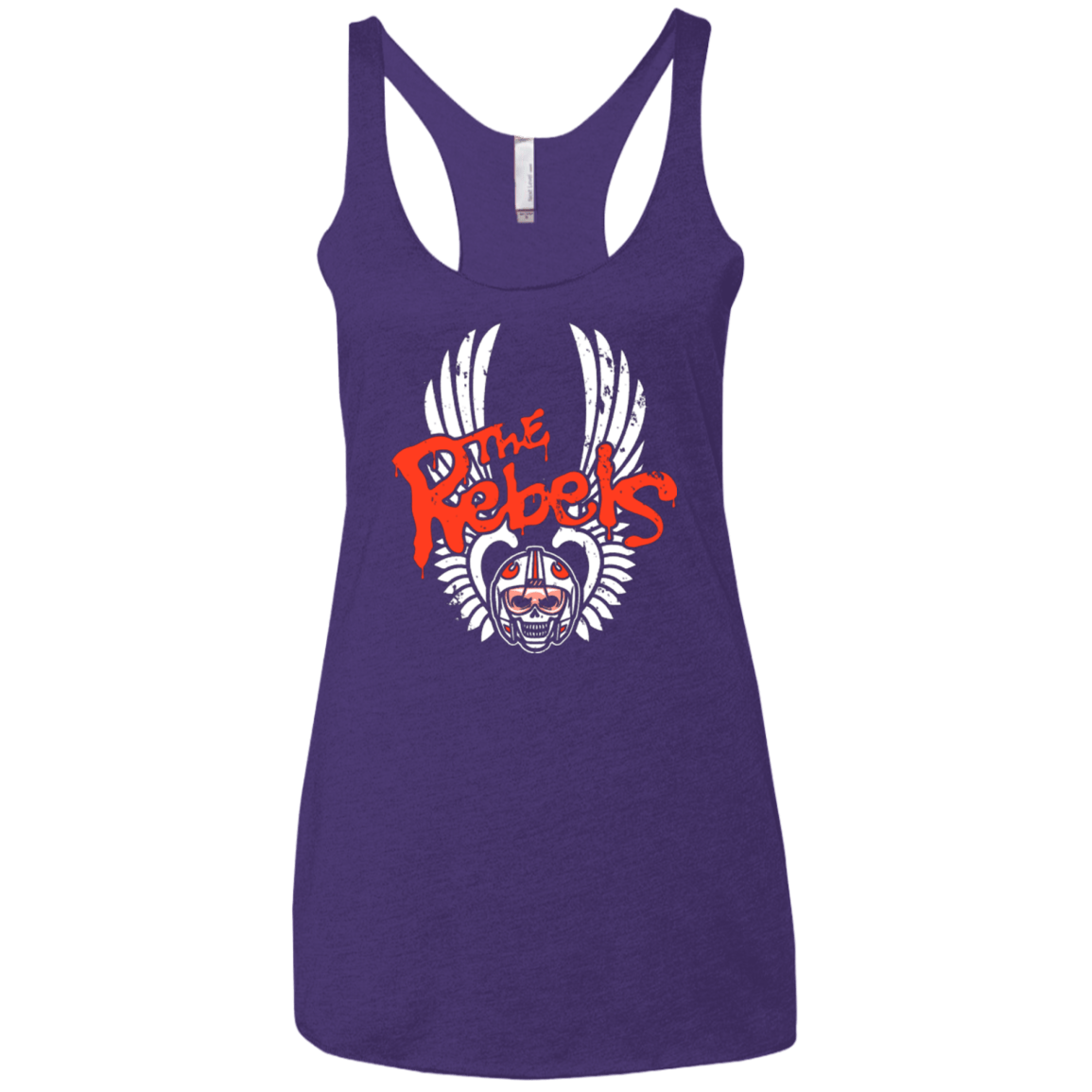 T-Shirts Purple / X-Small THE REBELS Women's Triblend Racerback Tank
