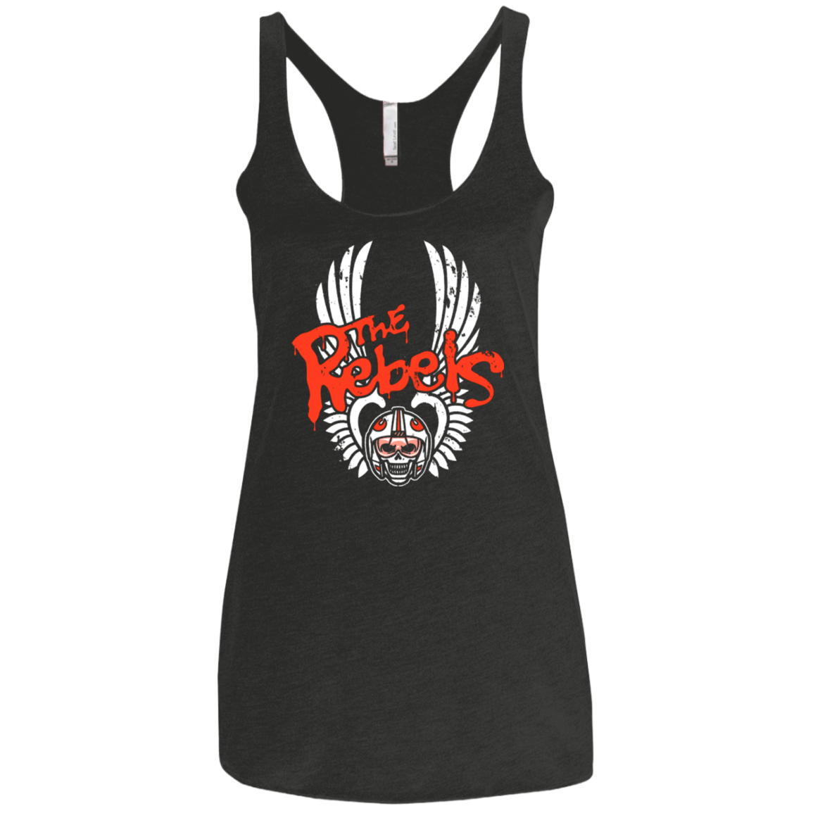T-Shirts Vintage Black / X-Small THE REBELS Women's Triblend Racerback Tank