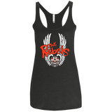 T-Shirts Vintage Black / X-Small THE REBELS Women's Triblend Racerback Tank