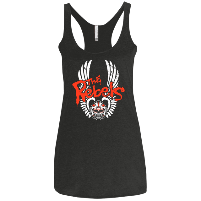 T-Shirts Vintage Black / X-Small THE REBELS Women's Triblend Racerback Tank