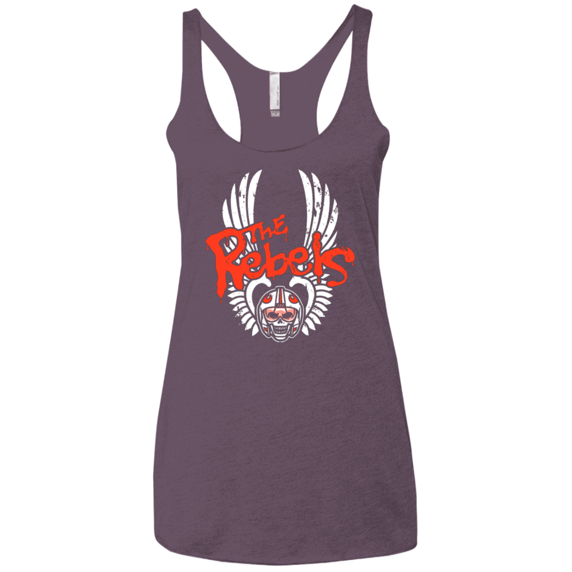 T-Shirts Vintage Purple / X-Small THE REBELS Women's Triblend Racerback Tank