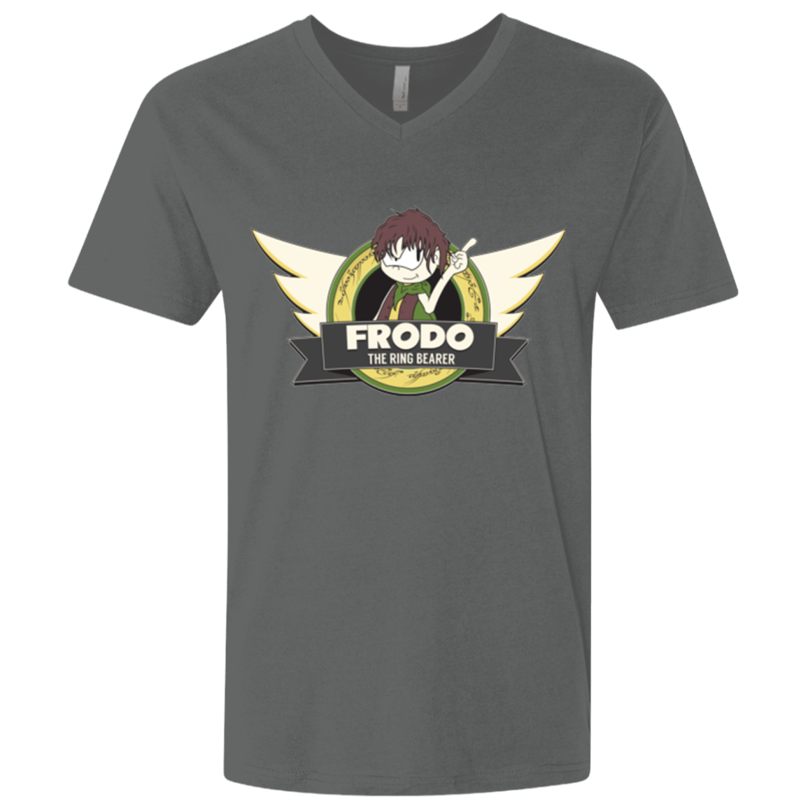 T-Shirts Heavy Metal / X-Small The Ring Bearer Men's Premium V-Neck