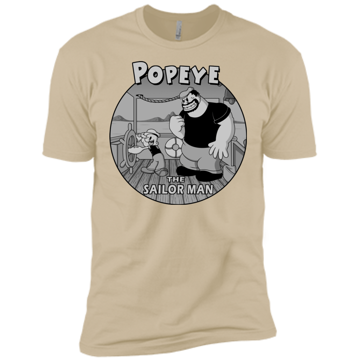 T-Shirts Sand / X-Small The Sailor Man Men's Premium T-Shirt