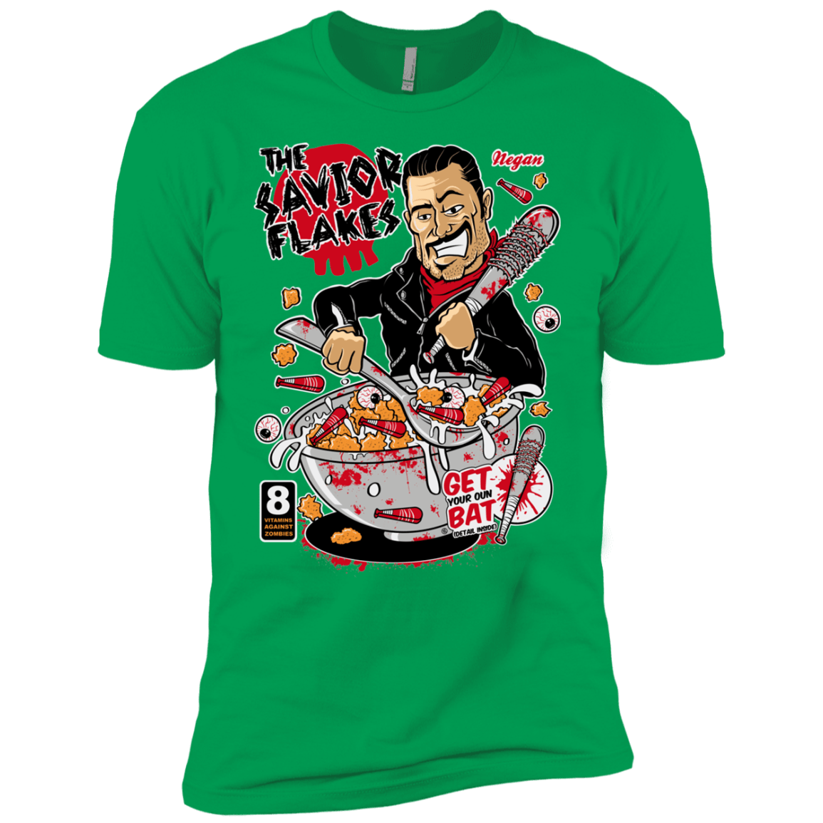 T-Shirts Kelly Green / YXS The Savior Flakes Boys Premium T-Shirt