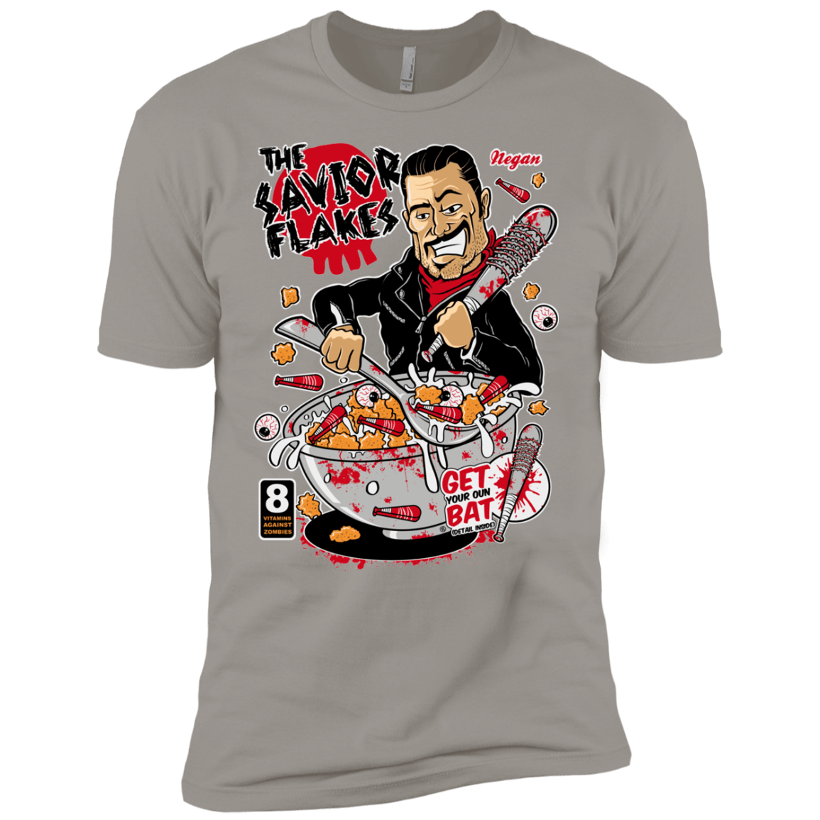 T-Shirts Light Grey / YXS The Savior Flakes Boys Premium T-Shirt