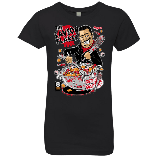 T-Shirts Black / YXS The Savior Flakes Girls Premium T-Shirt