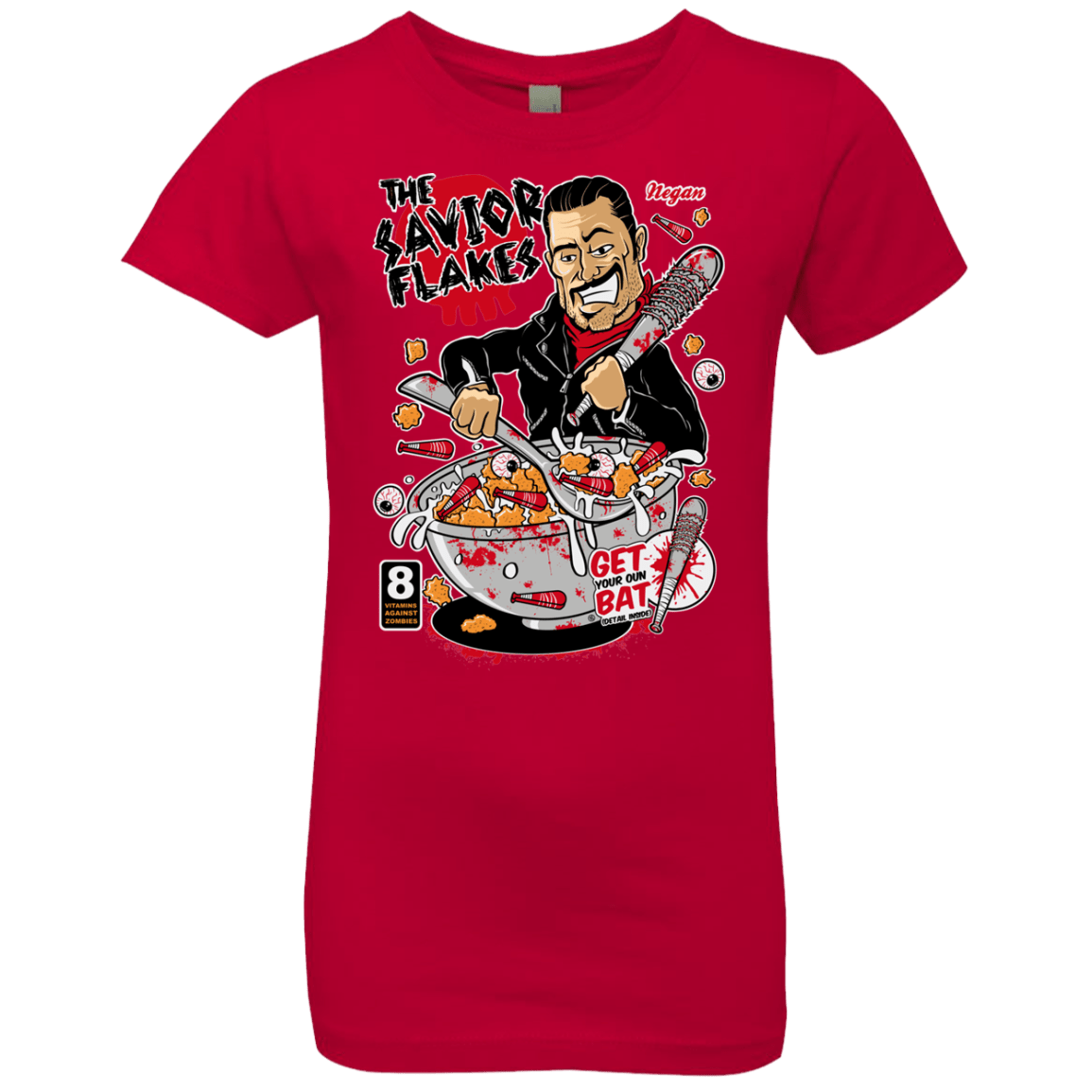 T-Shirts Red / YXS The Savior Flakes Girls Premium T-Shirt