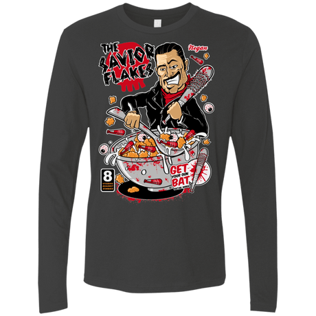 T-Shirts Heavy Metal / S The Savior Flakes Men's Premium Long Sleeve