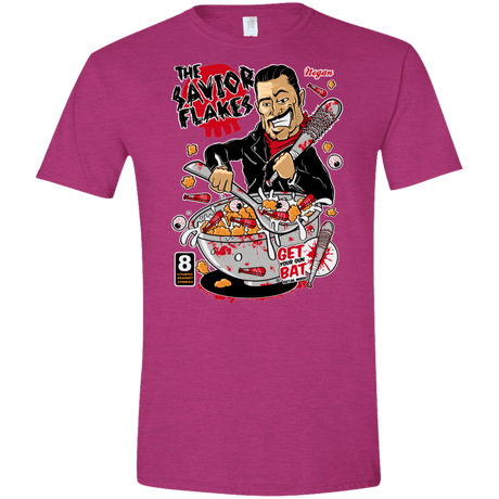 T-Shirts Antique Heliconia / S The Savior Flakes Men's Semi-Fitted Softstyle