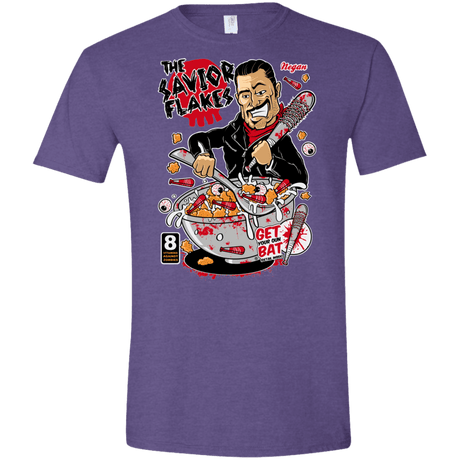 T-Shirts Heather Purple / S The Savior Flakes Men's Semi-Fitted Softstyle