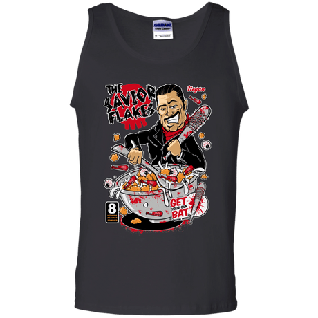 T-Shirts Black / S The Savior Flakes Men's Tank Top