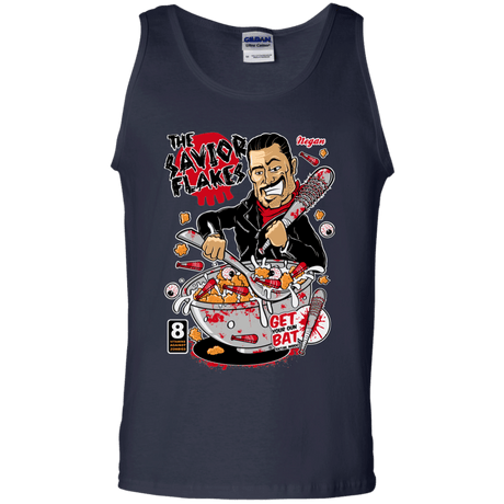 T-Shirts Navy / S The Savior Flakes Men's Tank Top