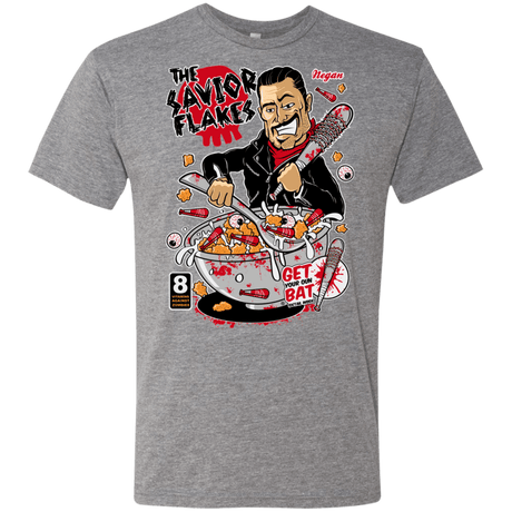 T-Shirts Premium Heather / S The Savior Flakes Men's Triblend T-Shirt
