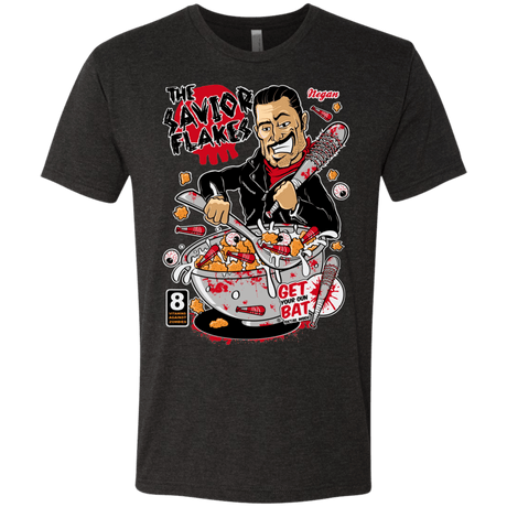 T-Shirts Vintage Black / S The Savior Flakes Men's Triblend T-Shirt