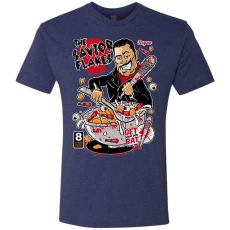 T-Shirts Vintage Navy / S The Savior Flakes Men's Triblend T-Shirt