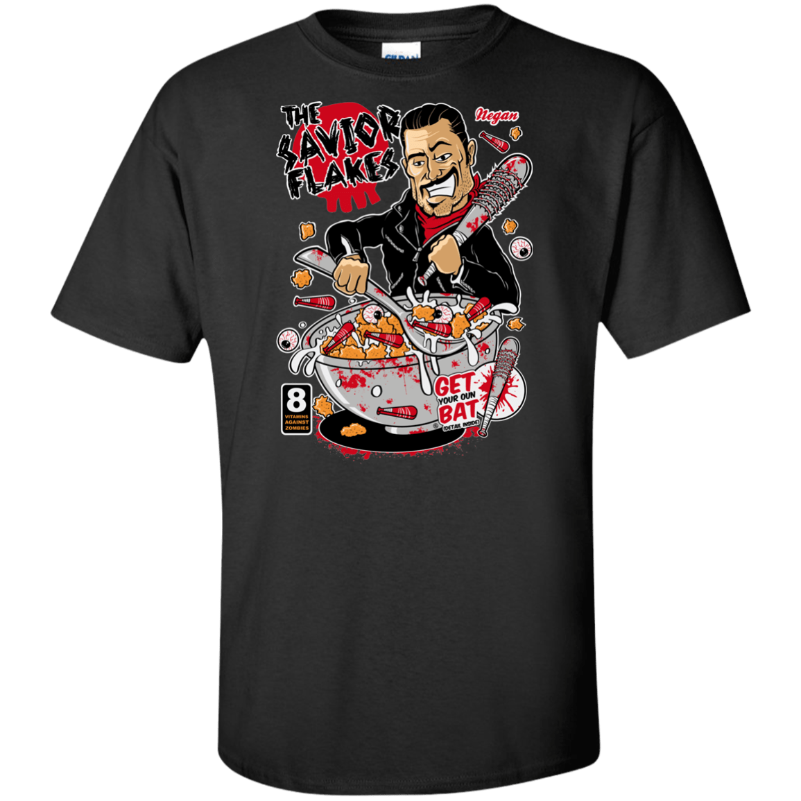 T-Shirts Black / XLT The Savior Flakes Tall T-Shirt