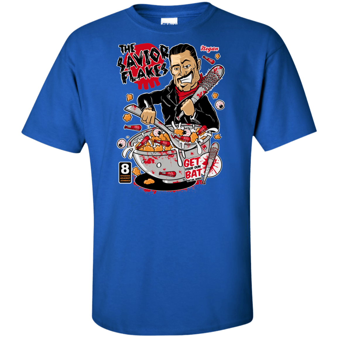 T-Shirts Royal / XLT The Savior Flakes Tall T-Shirt