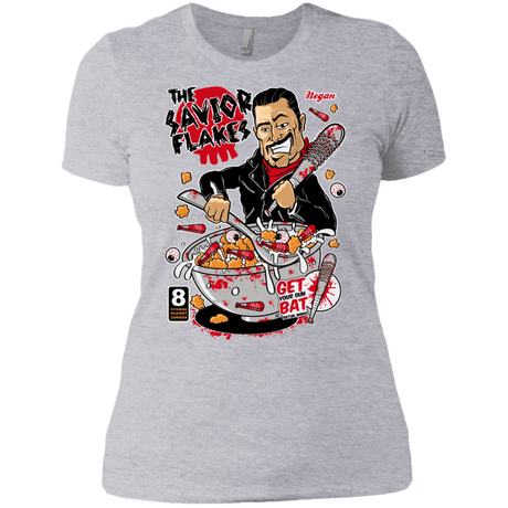 T-Shirts Heather Grey / X-Small The Savior Flakes Women's Premium T-Shirt