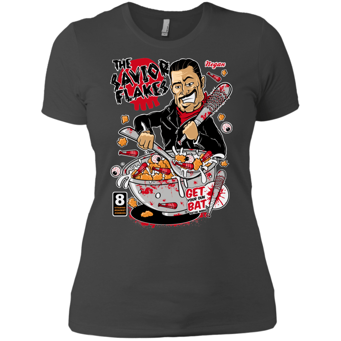 T-Shirts Heavy Metal / X-Small The Savior Flakes Women's Premium T-Shirt