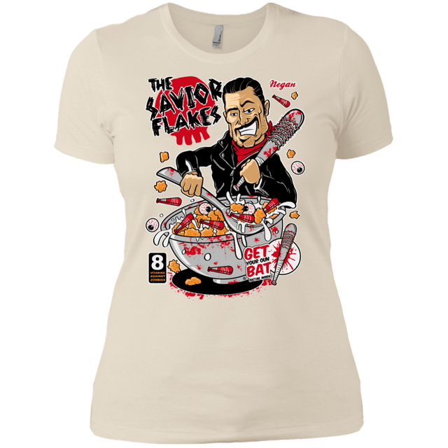 T-Shirts Ivory/ / X-Small The Savior Flakes Women's Premium T-Shirt